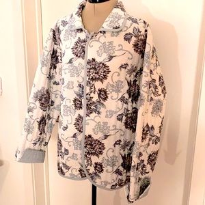 😃Reversible Cotton Jacket 1X NWOT